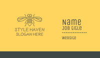 Honeybee Bee Business Card Image Preview