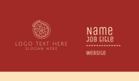 Minimalist Pizza Business Card Image Preview