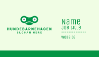 Green Chain Frog Business Card Image Preview