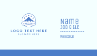Mountain Peak Alps Business Card Design