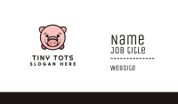Pink Pig Business Card Image Preview