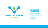 Abstract Active Fitness Business Card Image Preview
