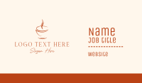 Cuppa Steam Cafe Business Card Image Preview