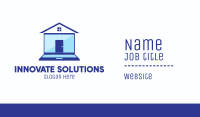 Stay At Home Laptop Business Card Image Preview