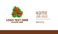 Three Acorns Business Card Image Preview