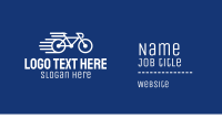 Simple Fast Bicycle Bike Business Card Image Preview