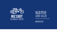 Simple Fast Bicycle Bike Business Card Image Preview