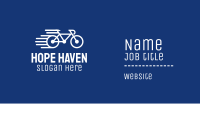 Simple Fast Bicycle Bike Business Card Image Preview