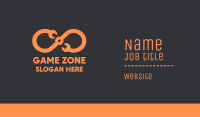 Orange Infinity Maintenance Business Card Image Preview