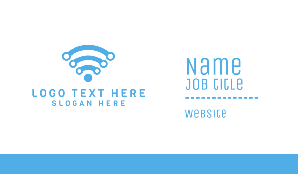 Wifi Technology Business Card Design Image Preview