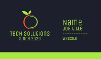 Citrus Fruit Business Card Image Preview