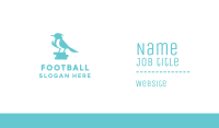 Sky Blue Little Bird Business Card Image Preview