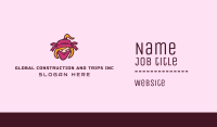 Esports Assassin Ninja Girl Business Card Image Preview