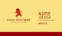 Home Cook Food Delivery Business Card Design