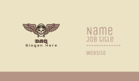 Esports Gaming Skeleton Pilot Wing Business Card Image Preview