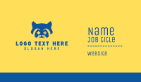 Racoon Gamer Business Card Image Preview