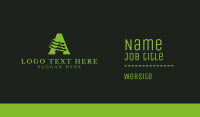 Green Tech A Business Card Image Preview