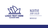 Sydney Opera Outline Business Card Image Preview