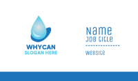 Water Drop Business Card Image Preview