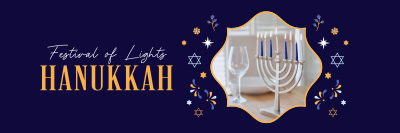 Celebrate Hanukkah Family Twitter header (cover) Image Preview