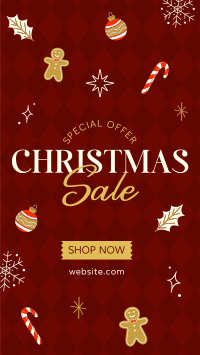 Christmas Eve Sale Instagram Story Design