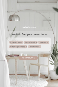 Your Dream Home Pinterest Pin Design