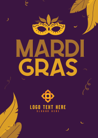 Mardi Gras Celebration Flyer Image Preview