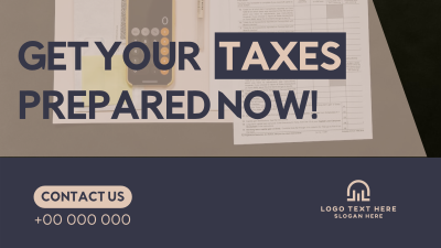 Prep Your Taxes Facebook event cover Image Preview