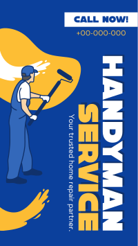 Handyman Service YouTube short Image Preview