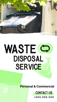 Waste Disposal Management Instagram Reel Design