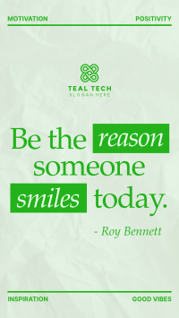 Make Someone Smile Instagram Reel Image Preview