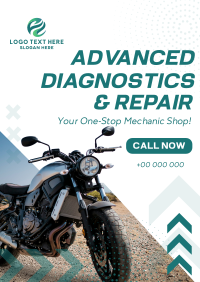 Motorcycle Advance Diagnostic and Repair Flyer Preview