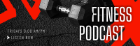 Modern Fitness Podcast Twitter Header Image Preview