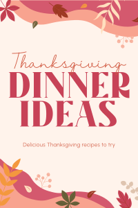 Thanksgiving Falling Leaves Pinterest Pin Image Preview