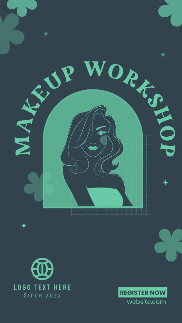Beauty Workshop Instagram Story Design Image Preview