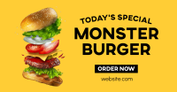 Chef's Special Burger Facebook ad Image Preview