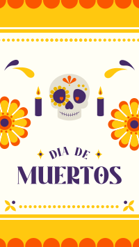 Day of the Dead Facebook Story Preview