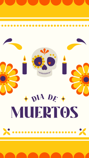 Day of the Dead Facebook story Image Preview