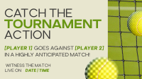 Sporty Tennis Match Animation Preview