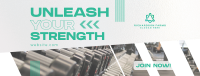 Fitness Gym Facebook Cover Image Preview