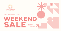 Geometric Weekend Sale Facebook ad Image Preview