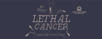 Lethal Lung Cancer Facebook cover Image Preview