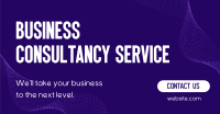Business Consulting Service Facebook Ad Design