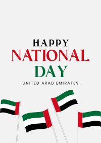 Happy National Day Flyer Design