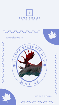 Moose Stamp Facebook Story Image Preview