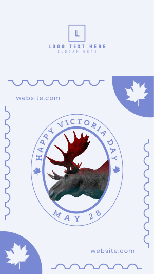 Moose Stamp Facebook story Image Preview