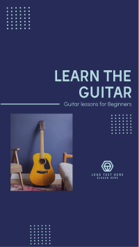Guitar Class Facebook story Image Preview
