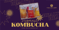 Healthy Kombucha Facebook Ad Design
