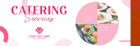 Food Catering Services Twitter Header Design