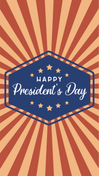 Happy Presidents Day Facebook story Image Preview